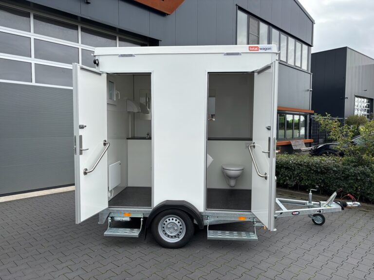 240 - EW Toiletwagen 1-1-1 met vermalers - Luxe model