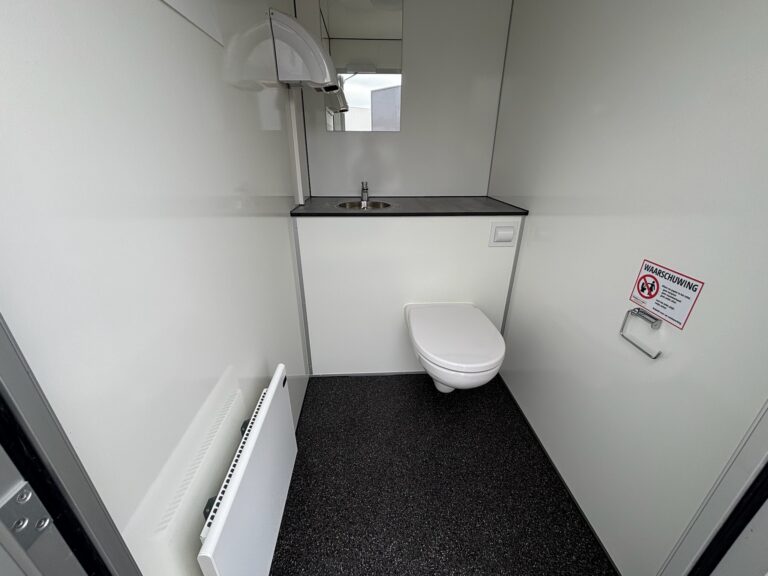 240 - EW Toiletwagen 1-1-1 met vermalers - Luxe model