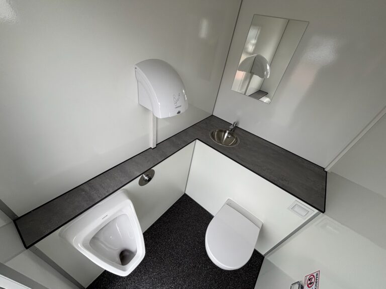 240 - EW Toiletwagen 1-1-1 met vermalers - Luxe model