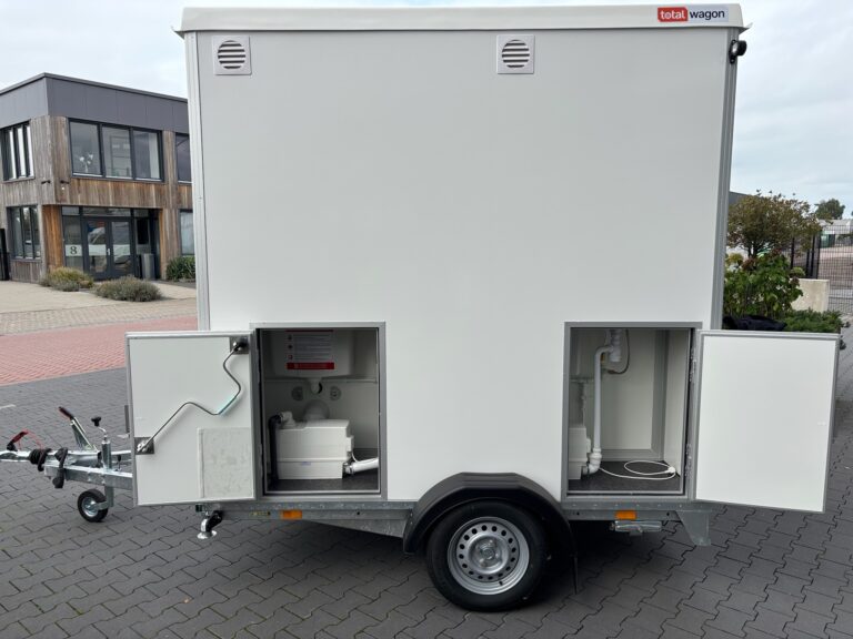240 - EW Toiletwagen 1-1-1 met vermalers - Luxe model