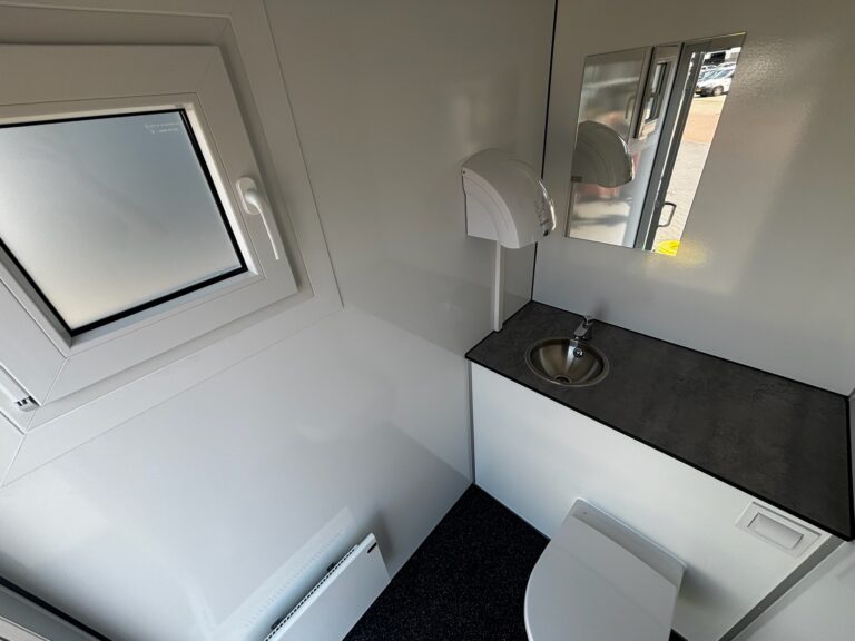 Toiletwagen 1-1-1 met vermaler