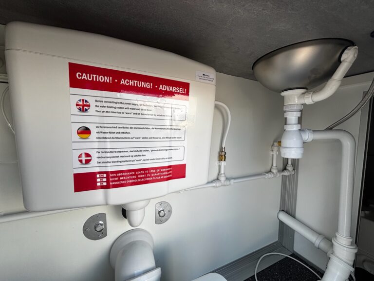 Toiletwagen 1-1-1 met vermaler